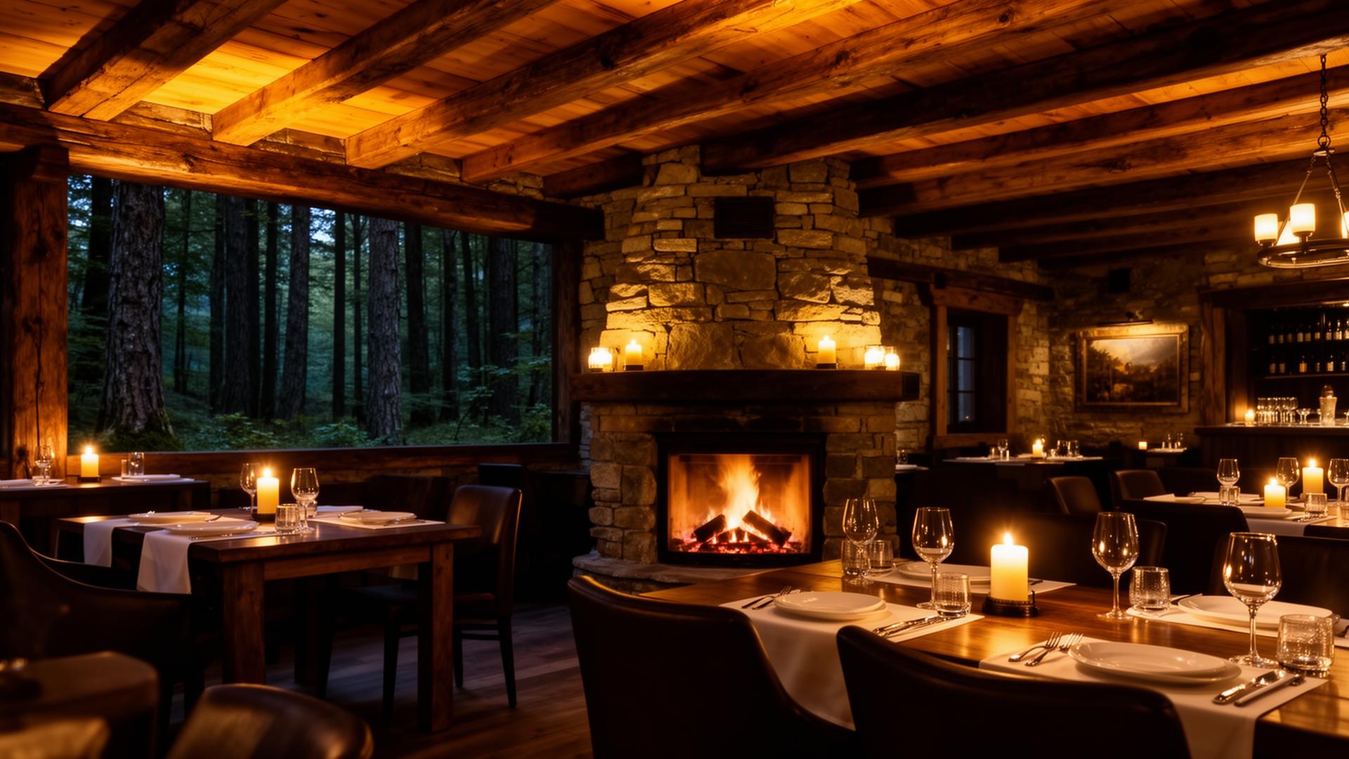 Ambijent restorana Šumski Kutak