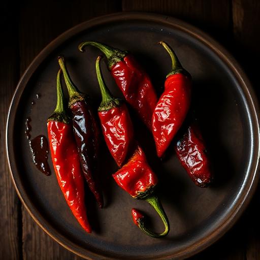Pečena ljuta paprika